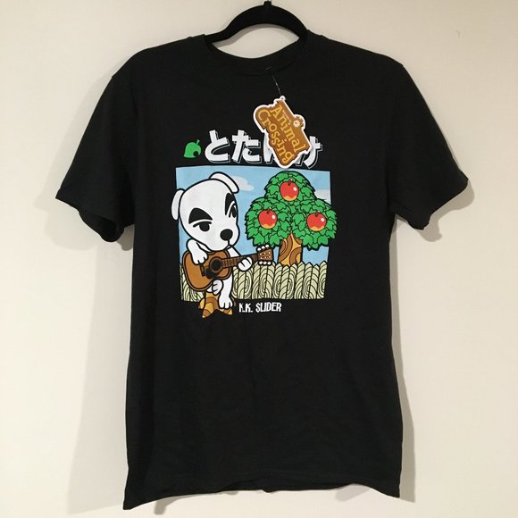 Nintendo Animal Crossing KK Slider Print T-Shirt - Picture 3 of 5